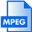 MPEG File Extension Icon 32x32 png